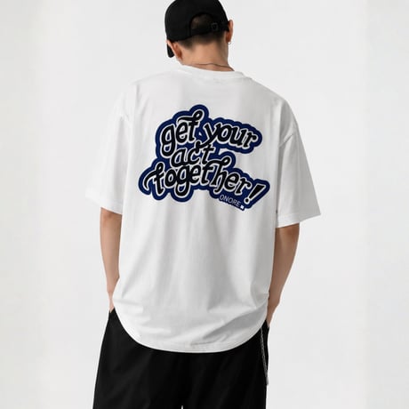 ONORE■ / Get Your Act Together - Tee / WHITE