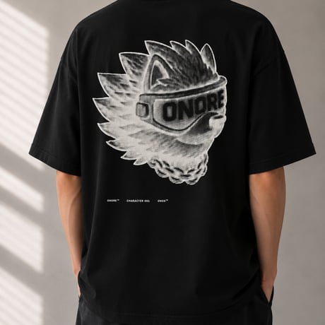 ONORE■ / ONOX - Tee / BLACK