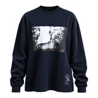 ONORE■ × FUMI / GUN - L/S tee / NAVY