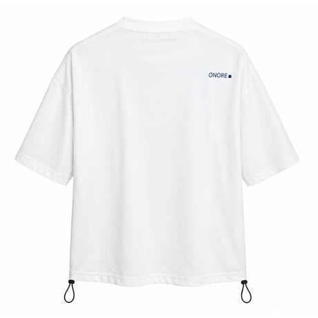 ONORE■ / "WITHOUT YOU" Drawcord Tee / WHITE
