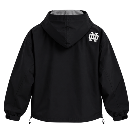 ONORE■ / "ONR" Shell Hooded Jacket / BLACK
