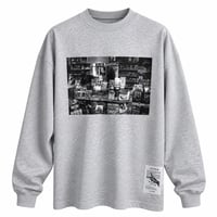 ONORE■ × FUMI / RECORD SHOP - L/S tee / ASH
