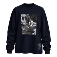 ONORE■ × FUMI / DOMINO - L/S tee / NAVY