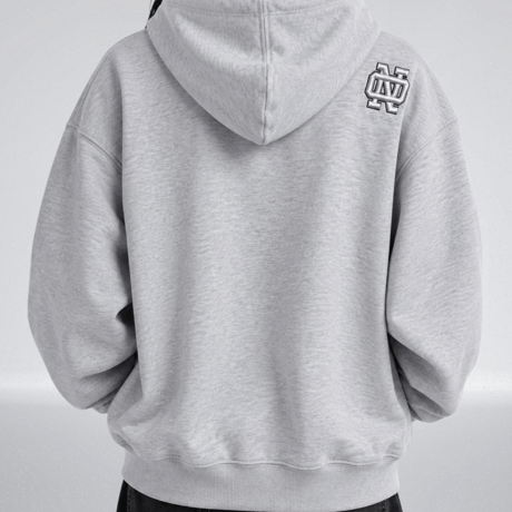 ONORE■ / "ONR" Zip Up Sweat Hoodie / ASH