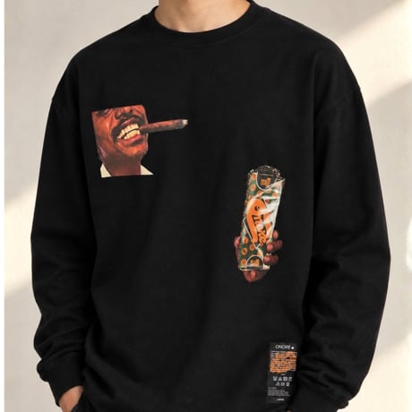 ONORE■ / GOOD HIGH PHOTO - L/S Tee / BLACK
