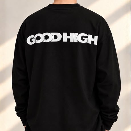 ONORE■ / GOOD HIGH PHOTO - L/S Tee / BLACK