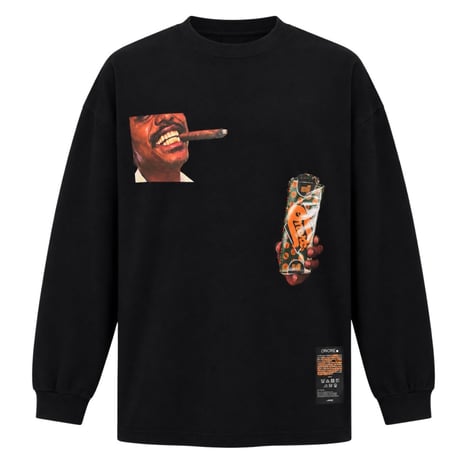 ONORE■ / GOOD HIGH PHOTO - L/S Tee / BLACK