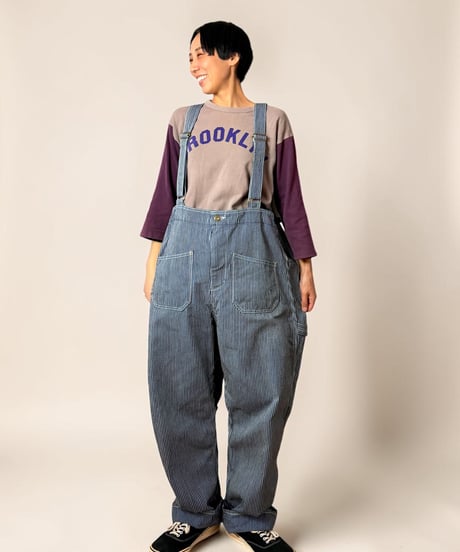 【予約販売】オーバーペインターパンツ■10.5ozヒッコリー◾️one wash