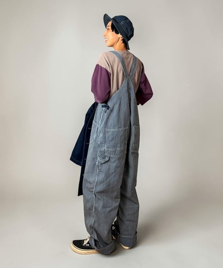 【予約販売】オーバーペインターパンツ■10.5ozヒッコリー◾️one wash