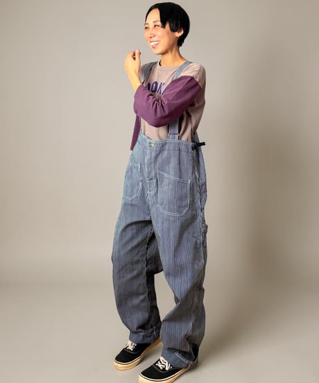 【予約販売】オーバーペインターパンツ■10.5ozヒッコリー◾️one wash