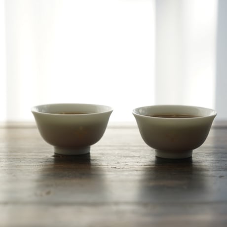 白釉玲瓏茶杯 PB203