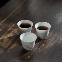 白釉玲瓏茶杯 PB204