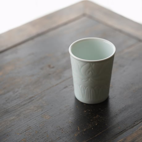 青白磁茶杯 PW078