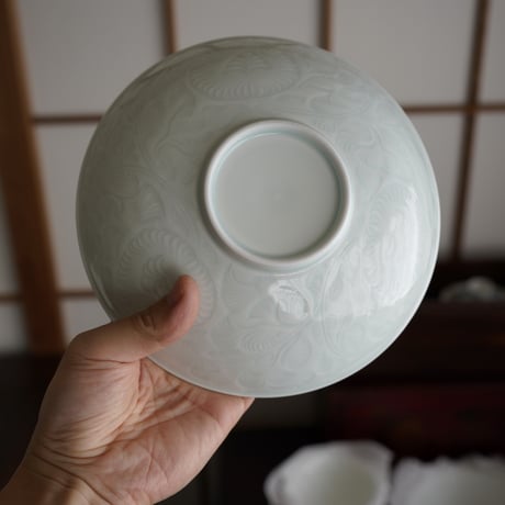 青白磁皿 PW080