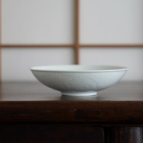 青白磁皿 PW080