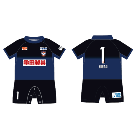 【予約販売】ユニフォームロンパース