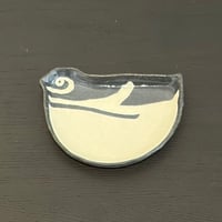 ぶんのまお　まんまるマゼラン小皿　左向き