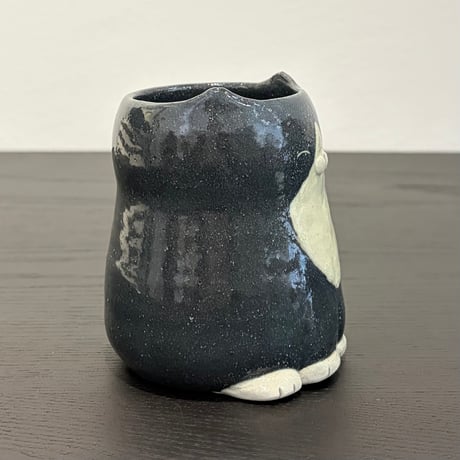 ぶんのまお　ハチワレねこマグ