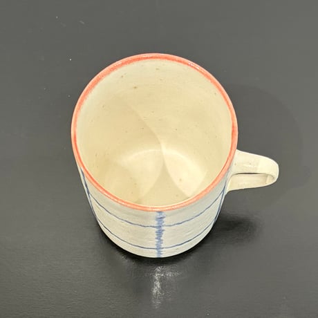 小渕祥子　マグカップ　チェック柄