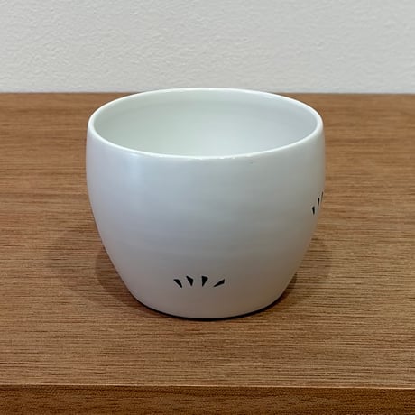 香田昌恵　鳥獣戯画カップ　兎