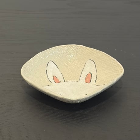 都丸和也　小皿　兎
