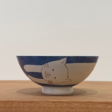 香田昌恵　ねこ飯碗