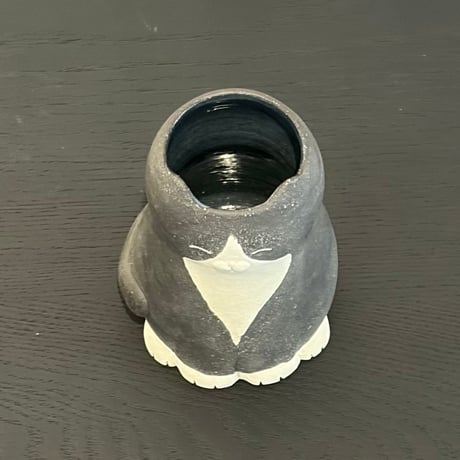 ぶんのまお　ねこ花器