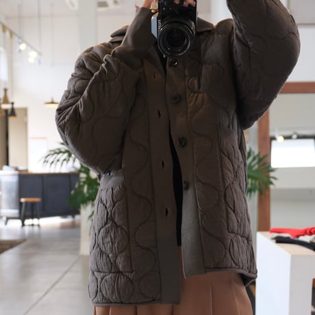 BATONER  QUILTING KNIT COVERALL（WOMAN）