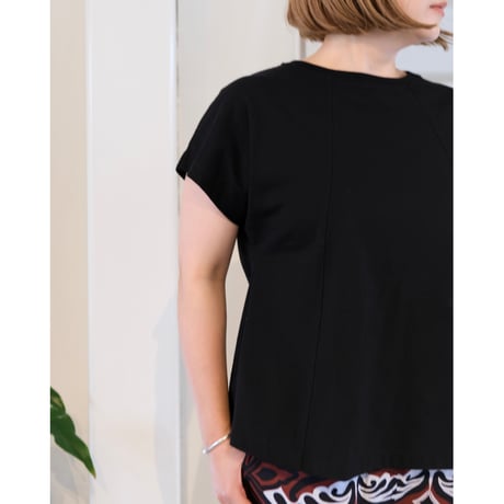 BATONER WOMAN INNOCENT COTTON SIGNATURE CUT T-SHIRT
