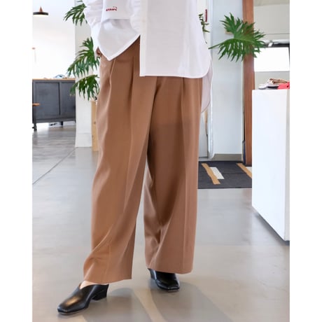 SINME　ダーツワイドパンツ