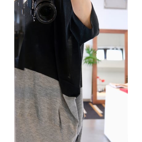 NAKAGAMI  ドロップショルダーニット