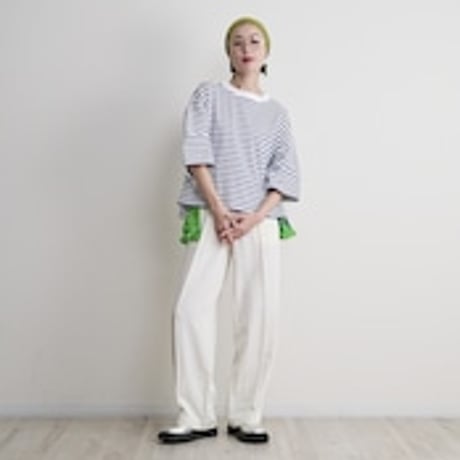 Thomas Magpie Basic Border T-shirt　2263802
