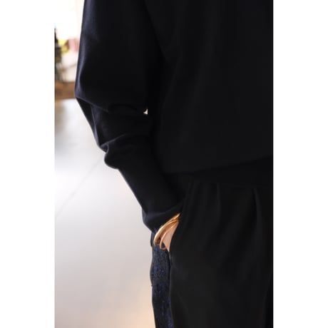 BATONER  BABY WOOL CREW NECK CARDIGAN