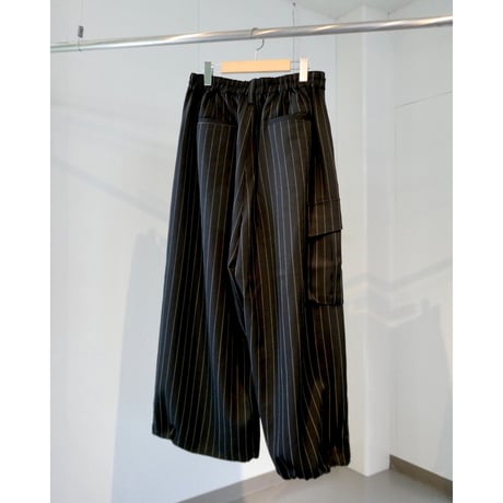 M53. MILITARY BAGGY PANTS  STRIPE