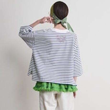 Thomas Magpie Basic Border T-shirt　2263802