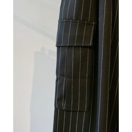 M53. MILITARY BAGGY PANTS  STRIPE