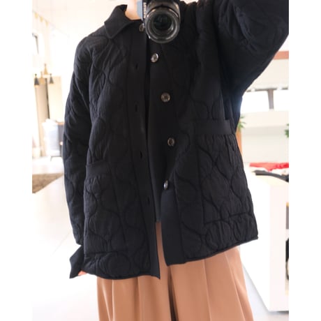 BATONER  QUILTING KNIT COVERALL（WOMAN）