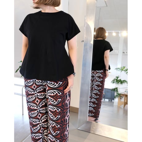BATONER WOMAN INNOCENT COTTON SIGNATURE CUT T-SHIRT
