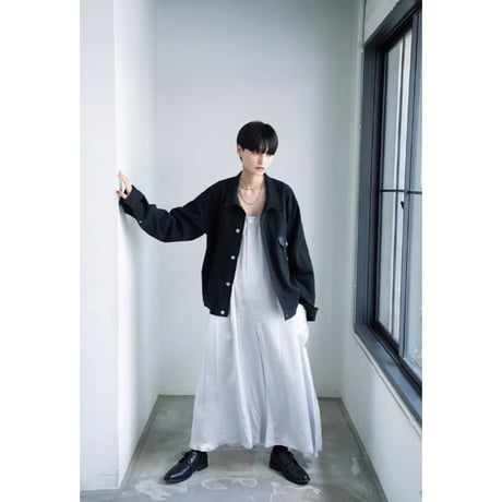 NAKAGAMI  サテンサロペット