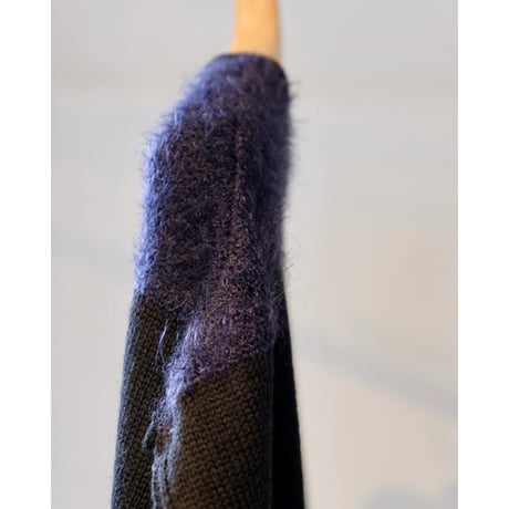 NAKAGAMI  ニットベスト（black）