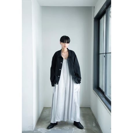 NAKAGAMI  サテンサロペット