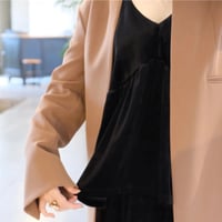 SINME　ベロアキャミソール