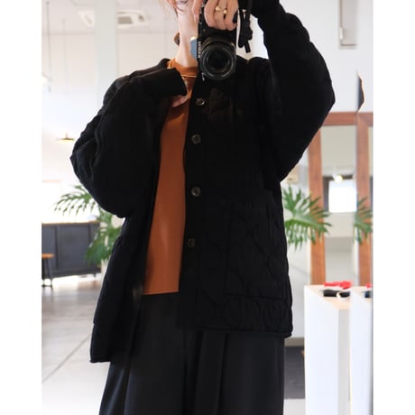 BATONER  QUILTING KNIT COVERALL（WOMAN）