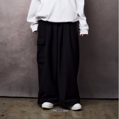 M53. MILITARY BAGGY PANTS(WOOL LIKE)