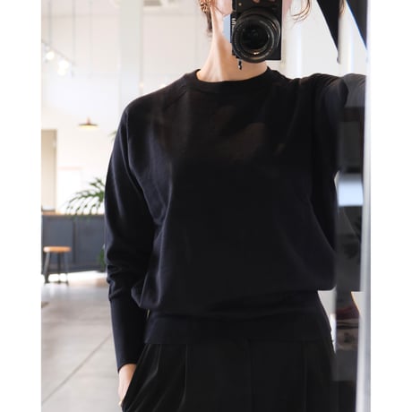 BATONER  BABY WOOL CREW NECK
