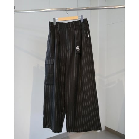 M53. MILITARY BAGGY PANTS  STRIPE