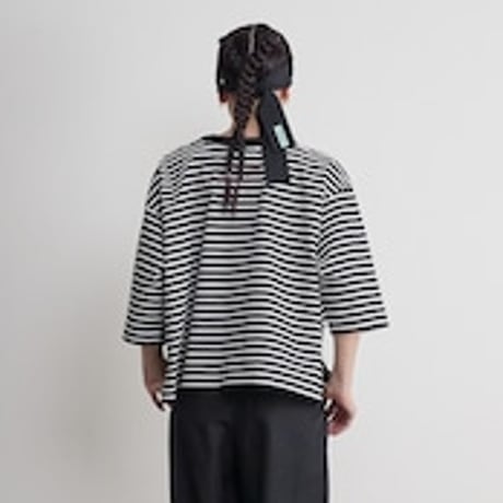 Thomas Magpie Basic Border T-shirt　2263802