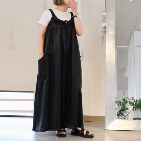 NAKAGAMI  サテンサロペット