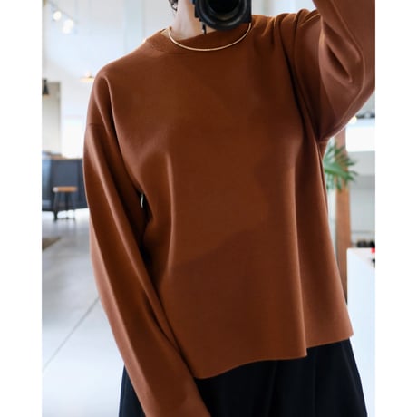 BATONER  32G SMOOTH WOOL CREW