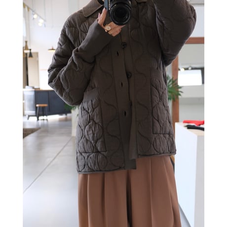 BATONER  QUILTING KNIT COVERALL（MEN）